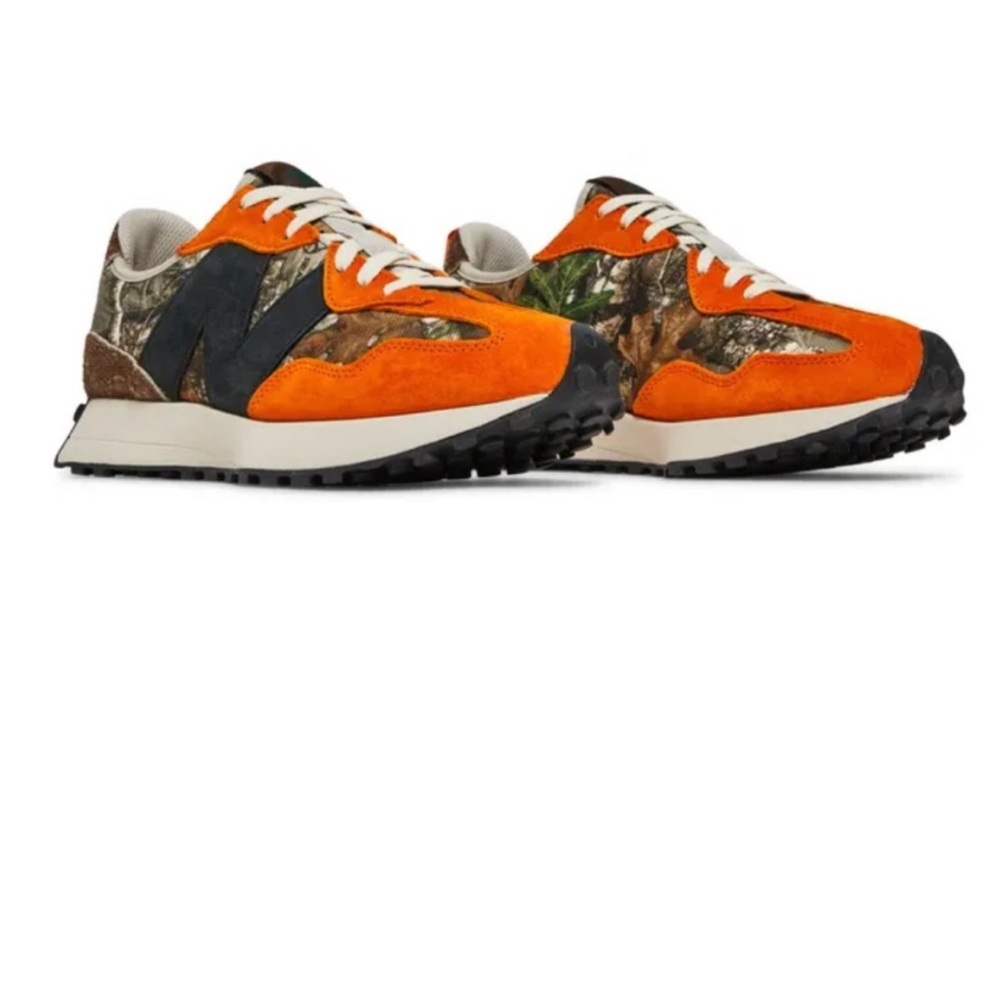 NEW BALANCE X ATMOS NWT real tree 327 camo sneakers -M9/w10.5